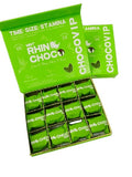 CHOCOLATES RHINOCHOCO SABOR MENTA 12 UNIDADES DE 10G