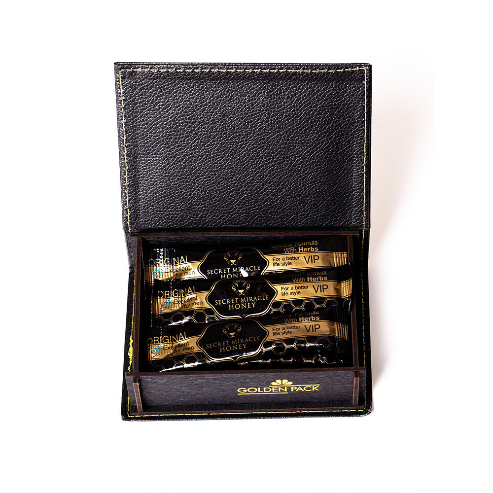 MIEL SECRET MIRACLE HONEY CON 12 SOBRES DE 15G NATURAL