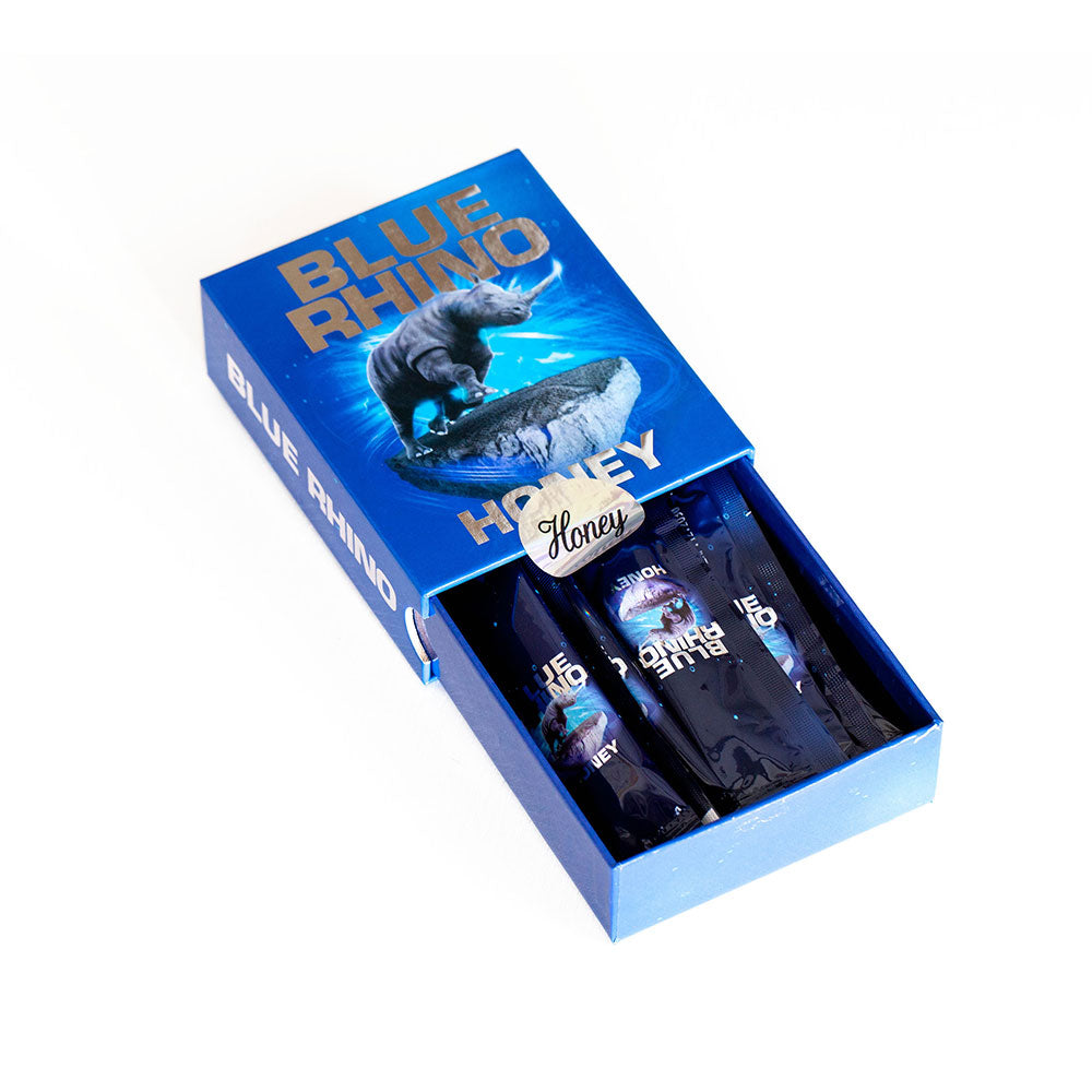 MIEL BLUE RHINO CON 12 SOBRES DE 12G NATURAL