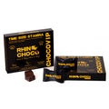 CHOCOLATES RHINOCHOCO SABOR AMARGO 12 UNIDADES DE 10G