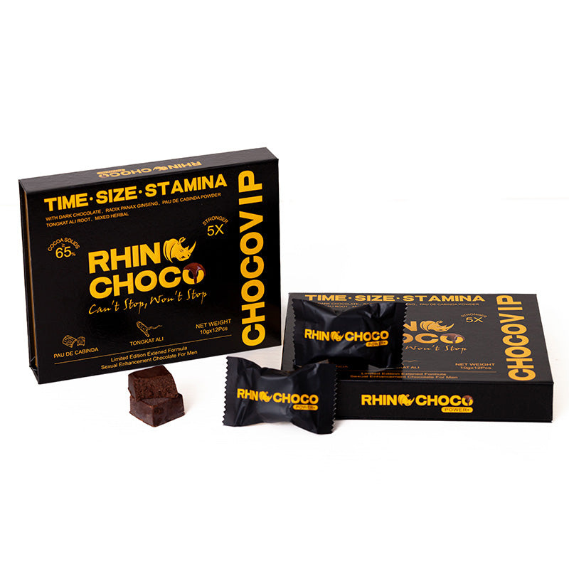 CHOCOLATES RHINOCHOCO SABOR AMARGO 12 UNIDADES DE 10G