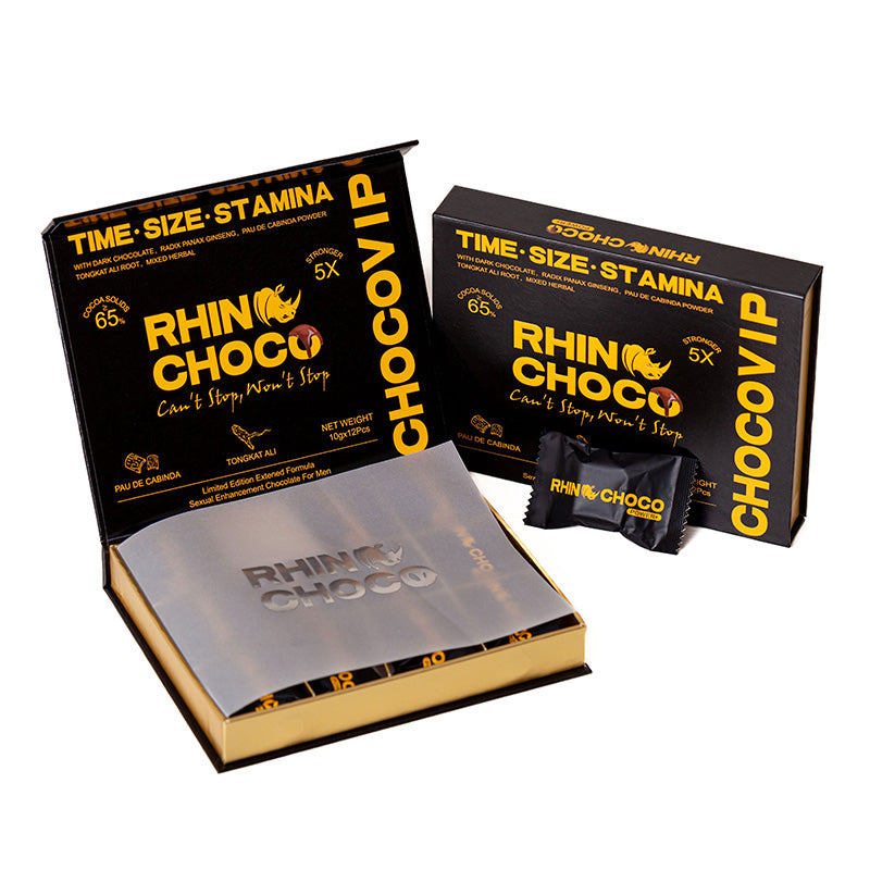 CHOCOLATES RHINOCHOCO SABOR AMARGO 12 UNIDADES DE 10G