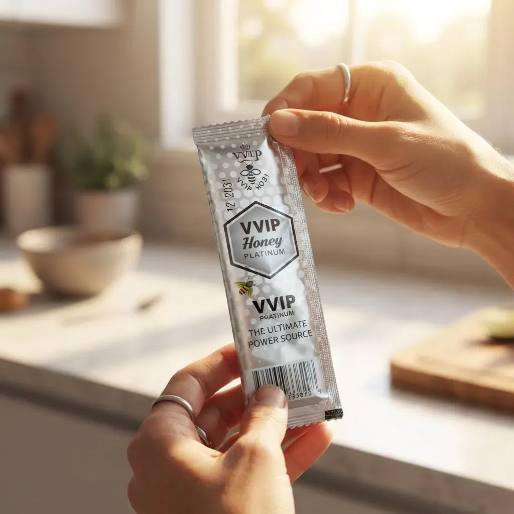 MIEL VVIP PLATINUM 12 SOBRES DE 20G ORIGINAL