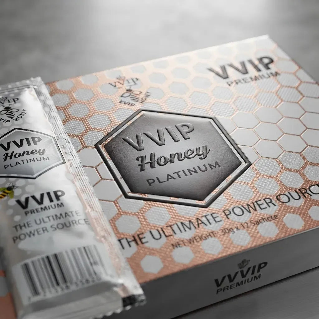 MIEL VVIP PLATINUM 12 SOBRES DE 20G ORIGINAL