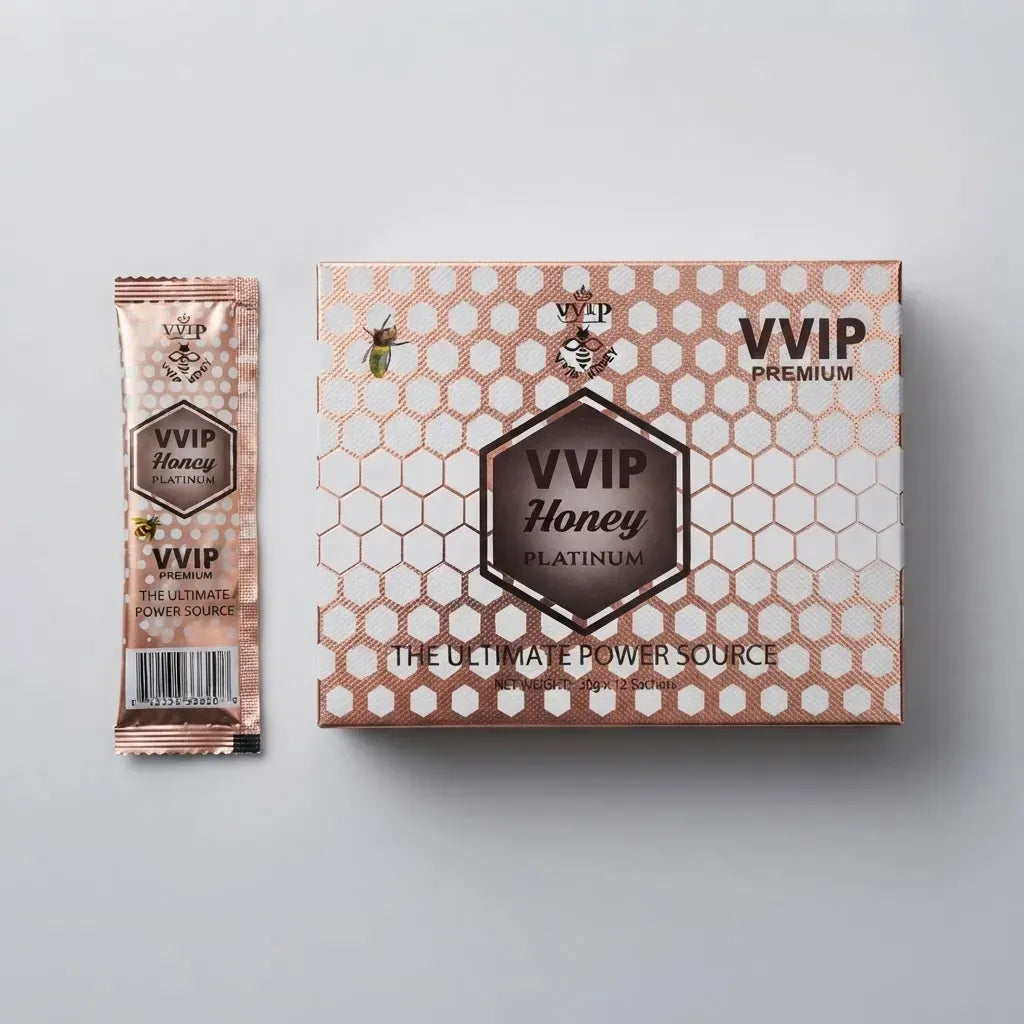 MIEL VVIP PLATINUM 12 SOBRES DE 20G ORIGINAL
