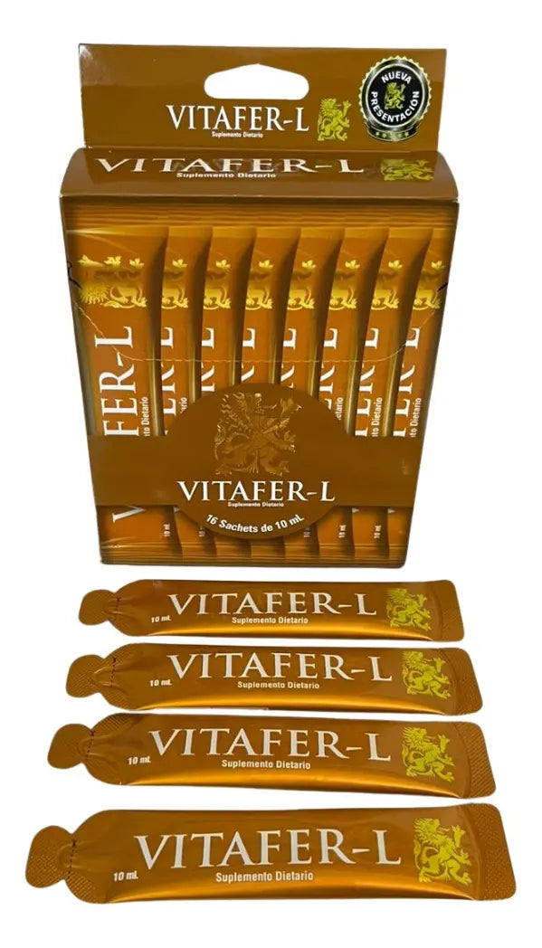 VITAFER-L CAJA CON 16 SOBRES DE 10ML