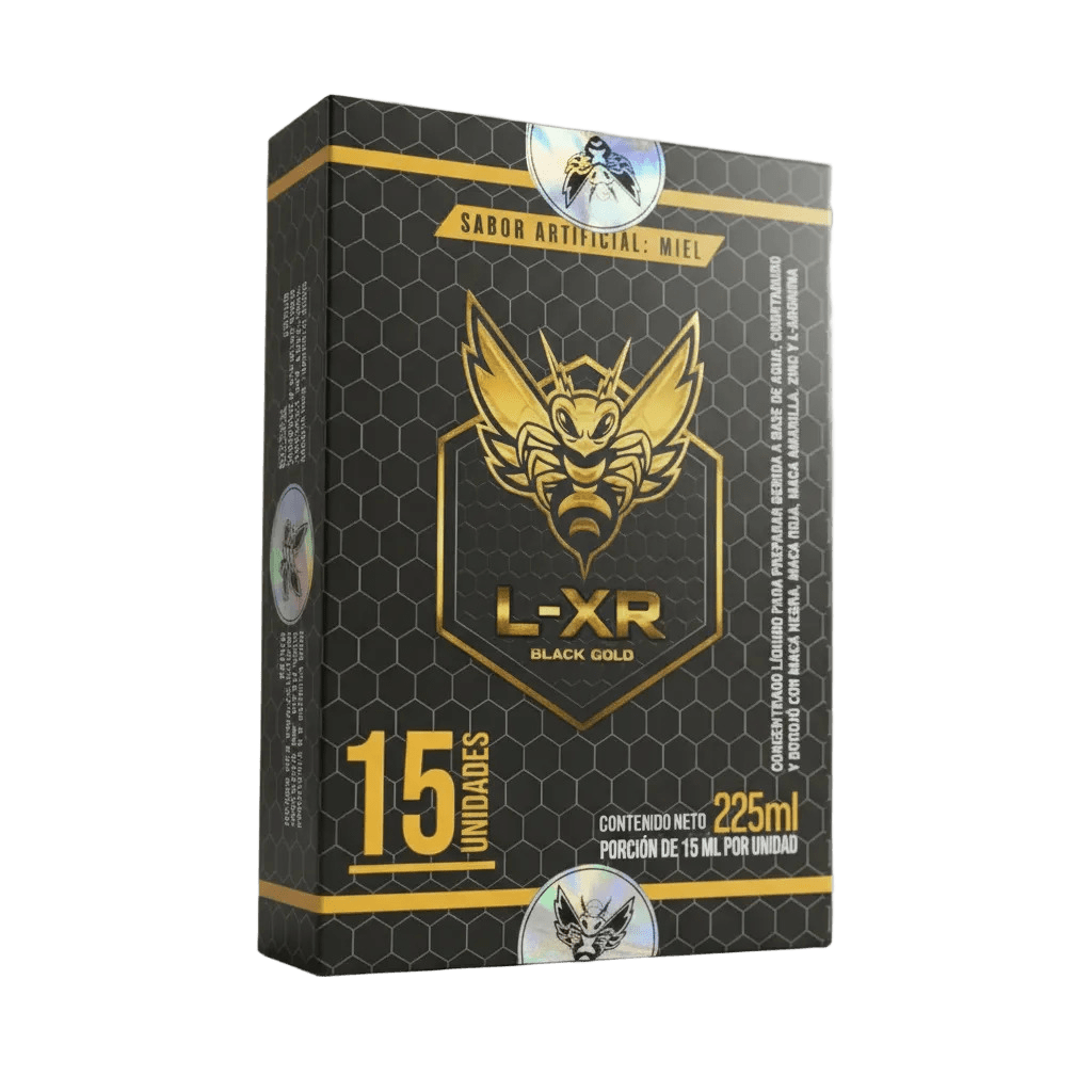 MIEL BLACK GOLD ELIXIR L-XR 15 SOBRES DE 15 ML