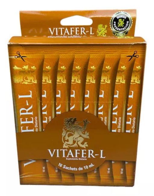VITAFER-L CAJA CON 16 SOBRES DE 10ML