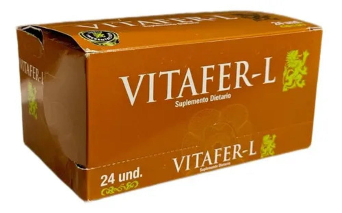VITAFER-L 24 BOTELLINES DE 20ML VIAJERO
