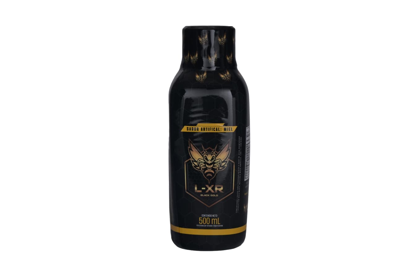 BEBIDA COLOMBIANA ELIXIR L-XR BLACK GOLD 500ML ORIGINAL
