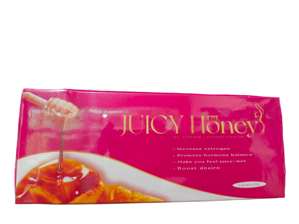 MIEL PARA DAMA JUYCI HONEY CON 6 SOBRES DE 10G