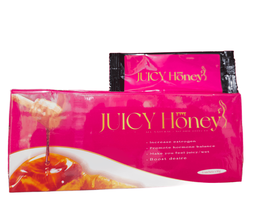 MIEL PARA DAMA JUYCI HONEY CON 6 SOBRES DE 10G