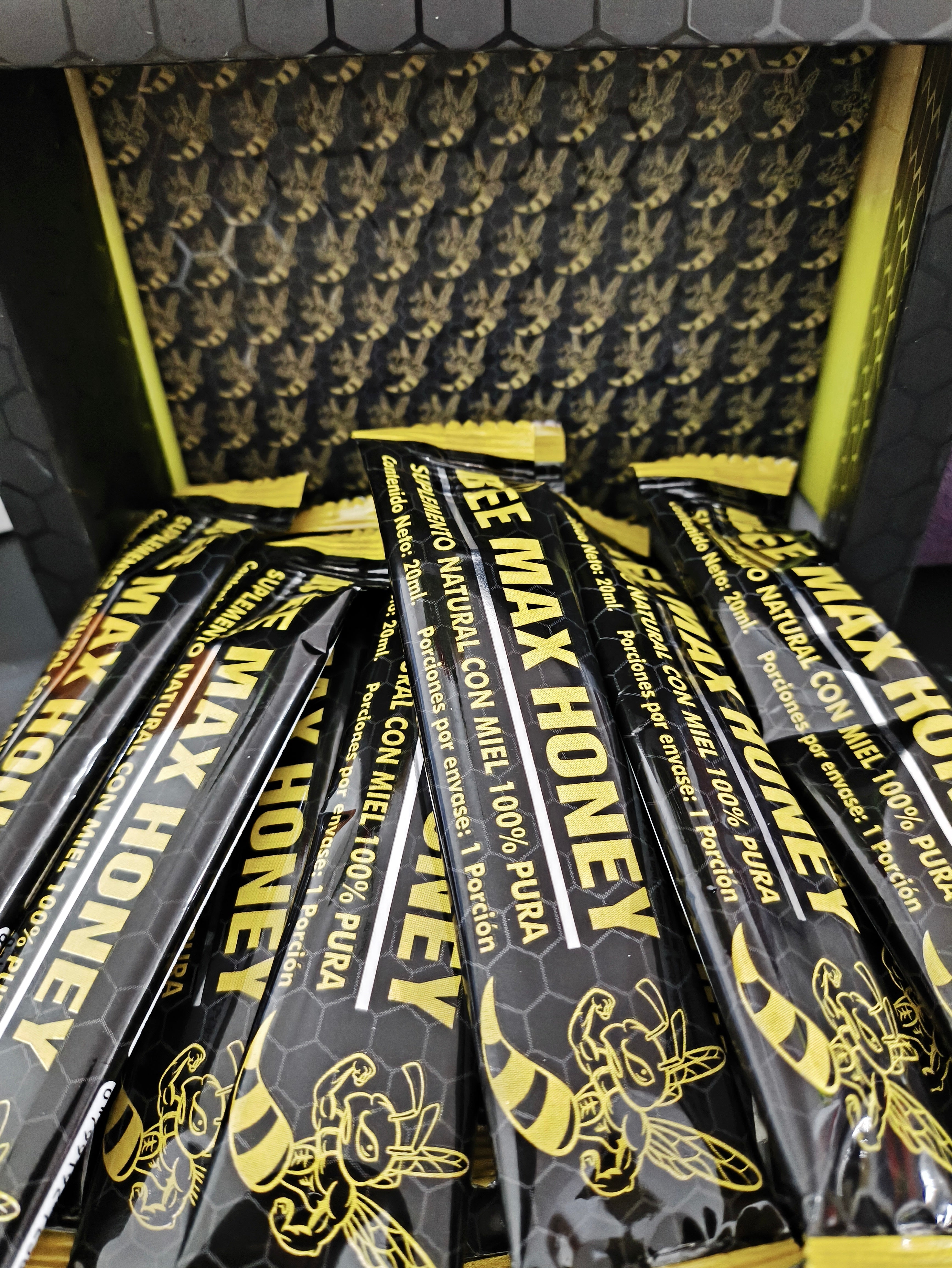 MIEL BEE MAX HONEY 15 SOBRES DE 20G