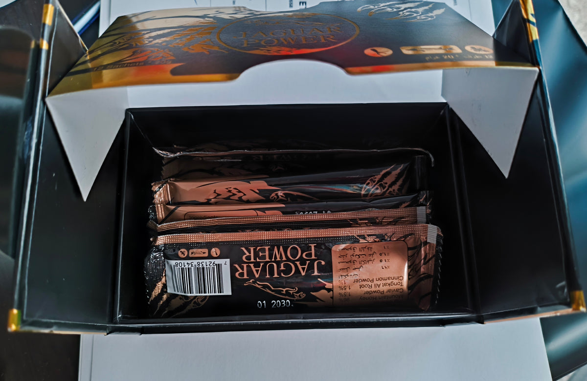 MIEL JAGUAR POWER 12 SOBRES DE 20G ORIGINAL