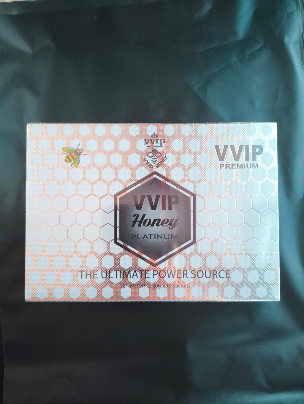 MIEL VVIP PLATINUM 12 SOBRES DE 20G ORIGINAL