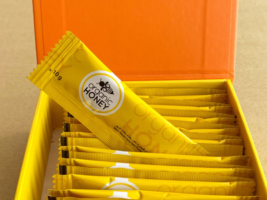MIEL ORGNIC HONEY DE 24 SOBRES DE 10G TURCA